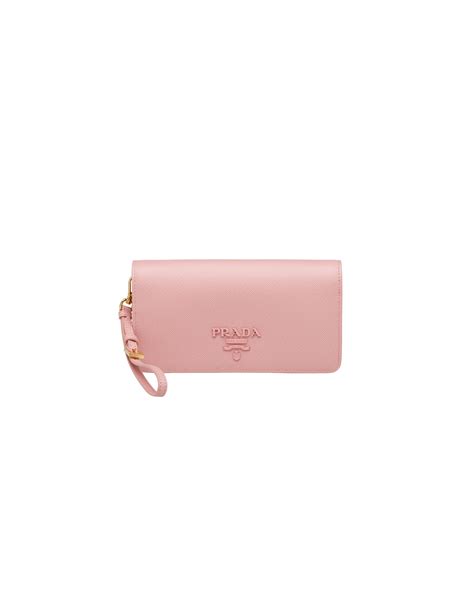 prada 1dh029|Peach Saffiano leather mini.